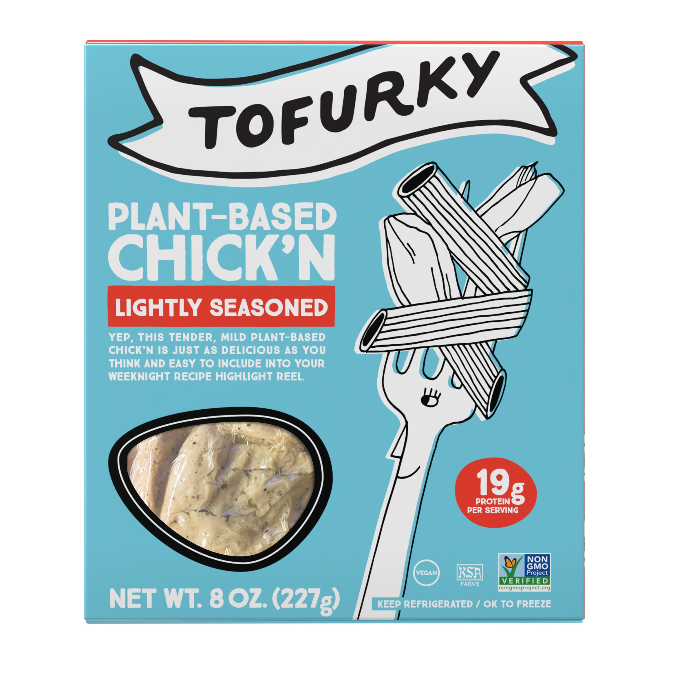 Tofurky Slow Roasted Chick'n Lightly Seasoned Savory PlantBased