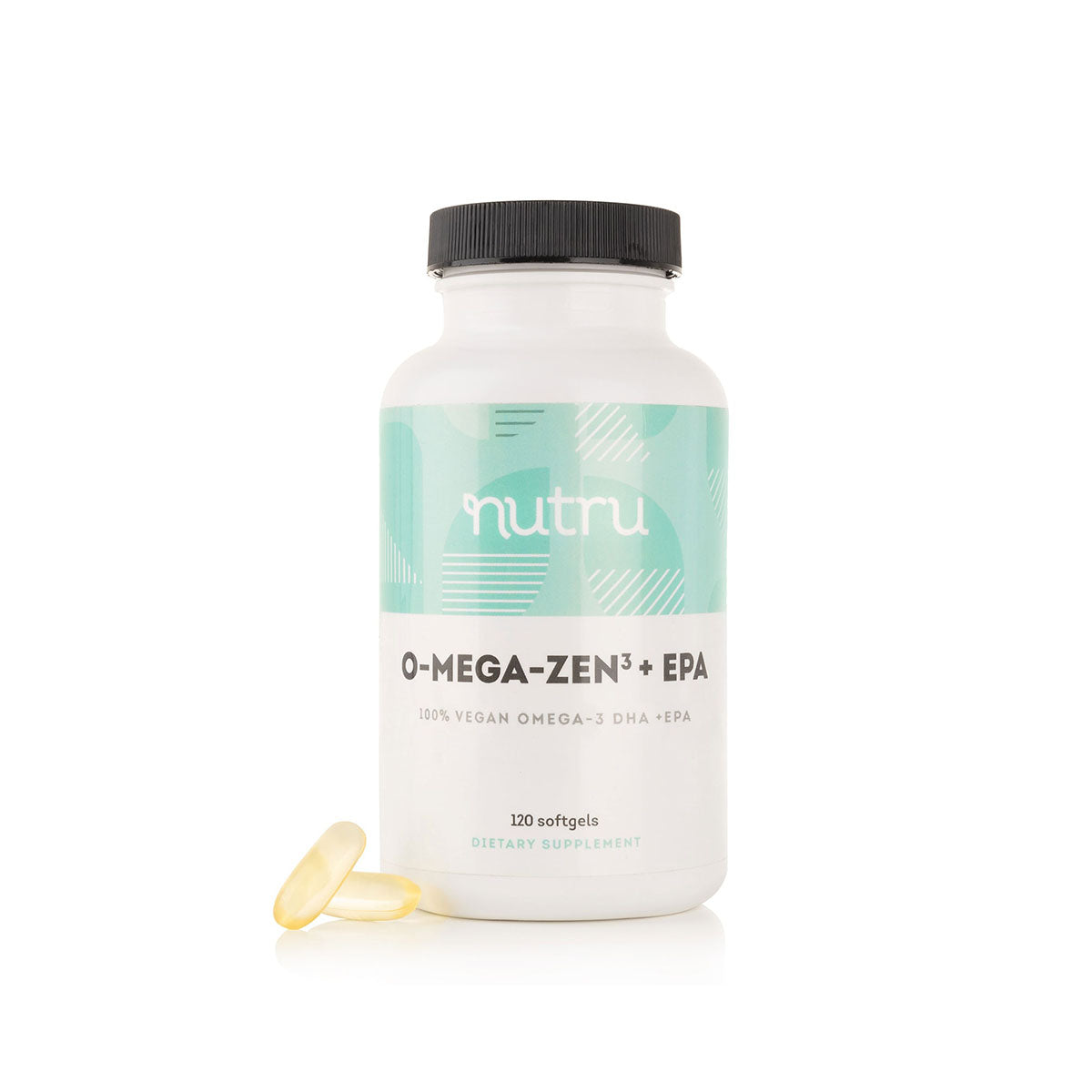 NuTru OMegaZen3 Vegan DHA + EPA Supplement Softgels Vegan Essentials