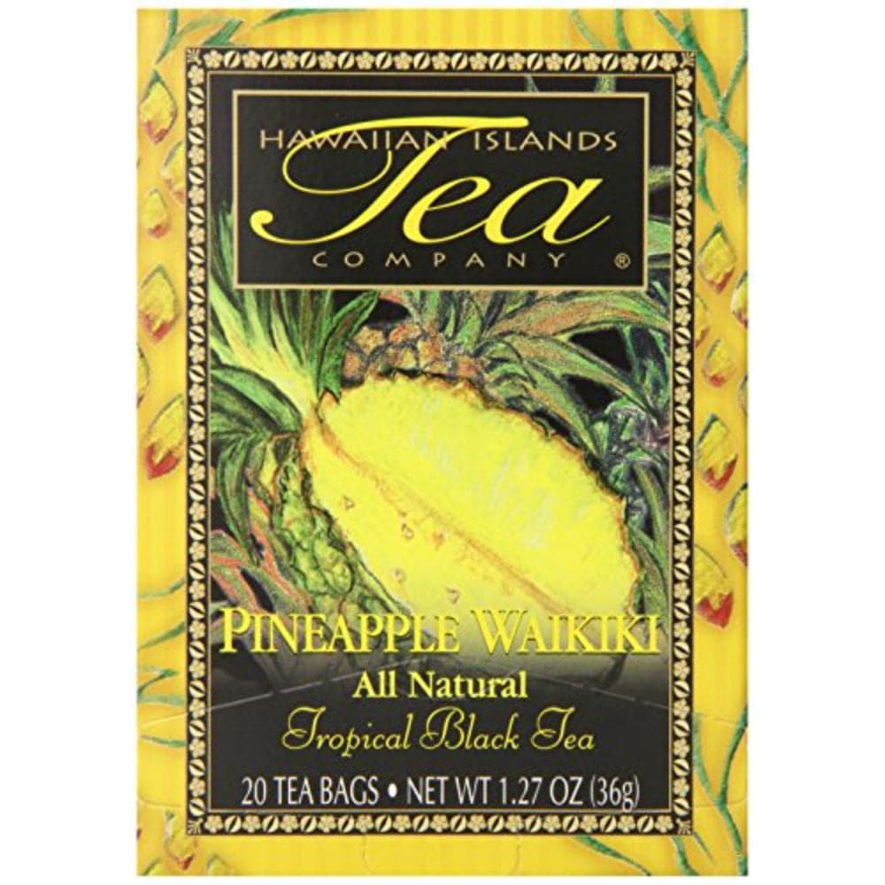 Hawaiian Islands Pineapple Waikiki Tropical Black Tea Vegan Essentials
