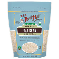 Bob's Red Mill - Organic Hot Cereal Oat Bran, 18oz