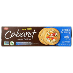 Cabaret Baked by Breton - Crisp & Buttery Crackers, 6.1oz