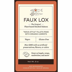 Faux Lox Foods - The Original Plant-Based Smoked Salmon, 8oz