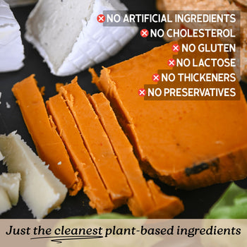 Rebel Cheese - Plant Based Smoked Cheddar, 5oz