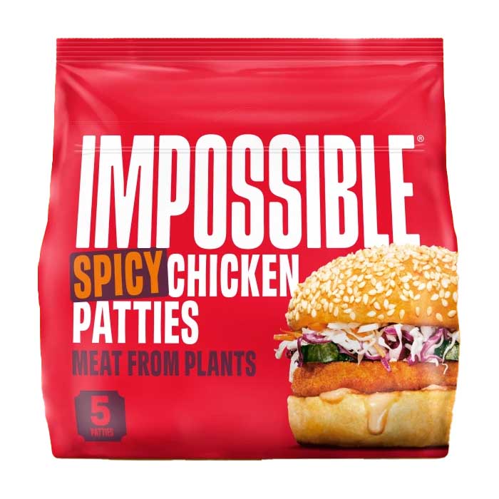 Impossible Chicken Patties, 13.5oz Multiple Flavors Vegan Essentials