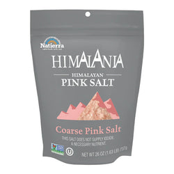 Natierra - Himalania Pink Salt - Refill Bag, 26oz | Multiple Choices