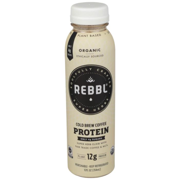Rebbl Protein Maca Cold Brew Coffee, 12fl Vegan Essentials