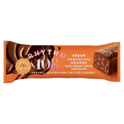 Rhythm108 - Vegan Chocolate Orange Bar with M'lk Chocolate, 33g