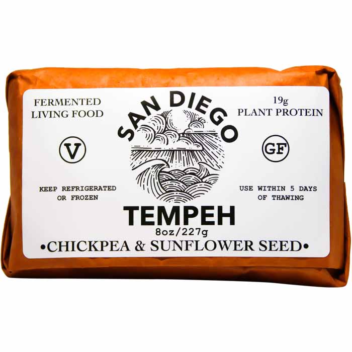 San Diego Tempeh Vega Tempeh Buy Now! Vegan Essentials
