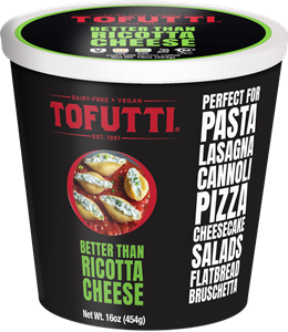 Tofutti - Better Than Ricotta Cheese, 454g