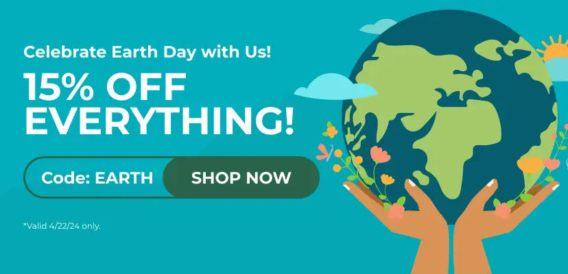 Today Only! 15% OFF Site-Wide with Code EARTH