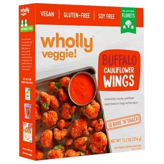 Wholly Veggie! - Cauliflower Wings, 1.4Ib | Multiple Flavors