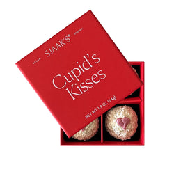 Organic Cupid's Kisses White Chocolate Almond Butter Truffles by Sjaak's