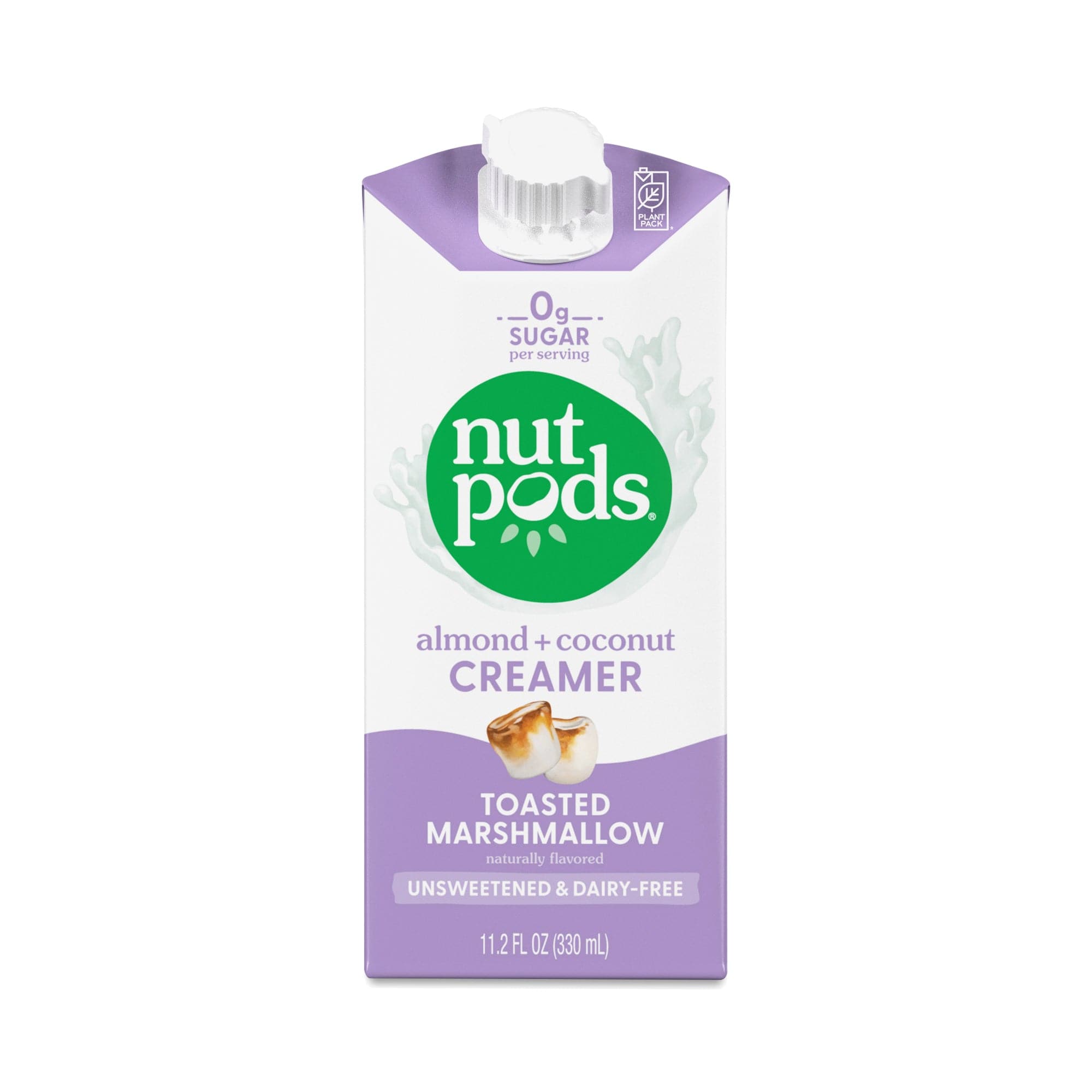 Nutpods NonDairy Creamer, Toasted Marshmallow 11.2 Fl Oz Vegan