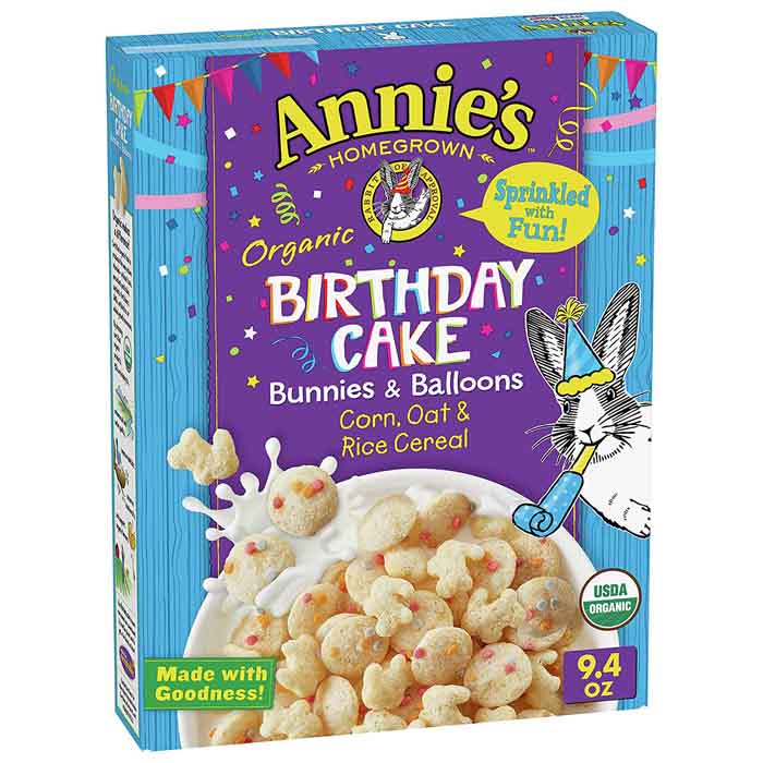 NEW Annie's® Cereals bring the yum, plus the benefits of organic