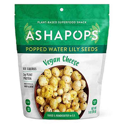 AshaPops - Popped Water Lily Seeds Vegan Cheese, 1oz