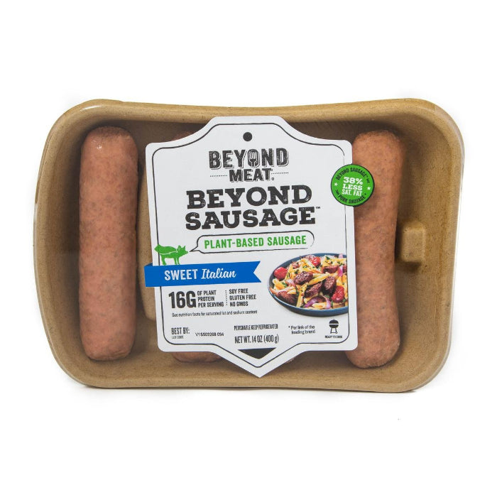 Beyond Meat Italian Sausage Sweet 4Pk, 14Oz Vegan Essentials