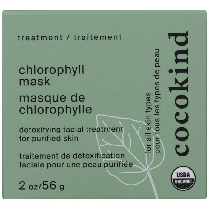 Cocokind Organic Ultra Chlorophyll Mask, 2oz Vegan Essentials