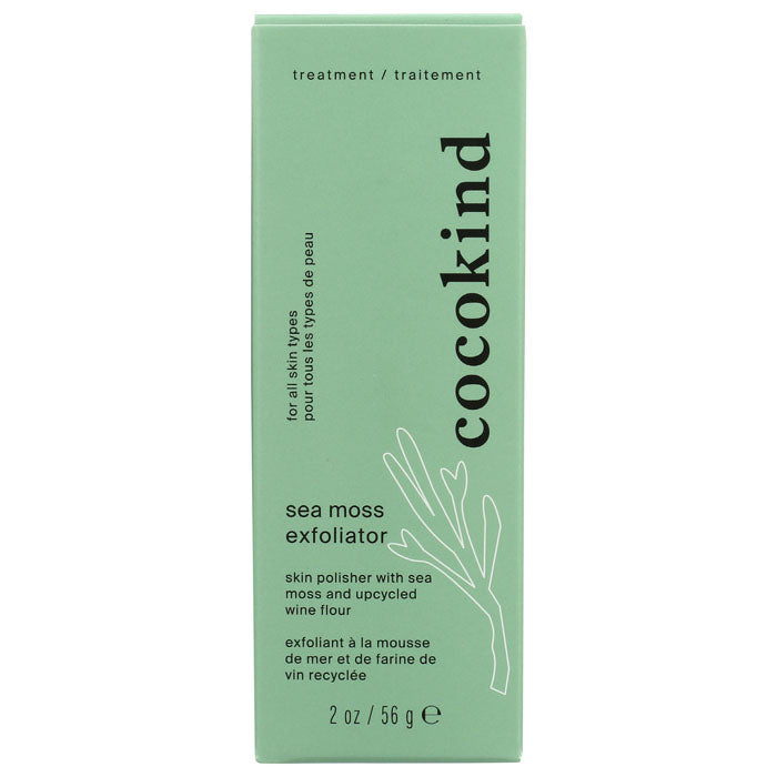 Cocokind Sea Moss Exfoliator Vegan Essentials
