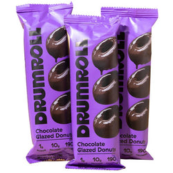Drumroll Snacks - Mini Double Chocolate Donuts 3pk, 2.6oz
