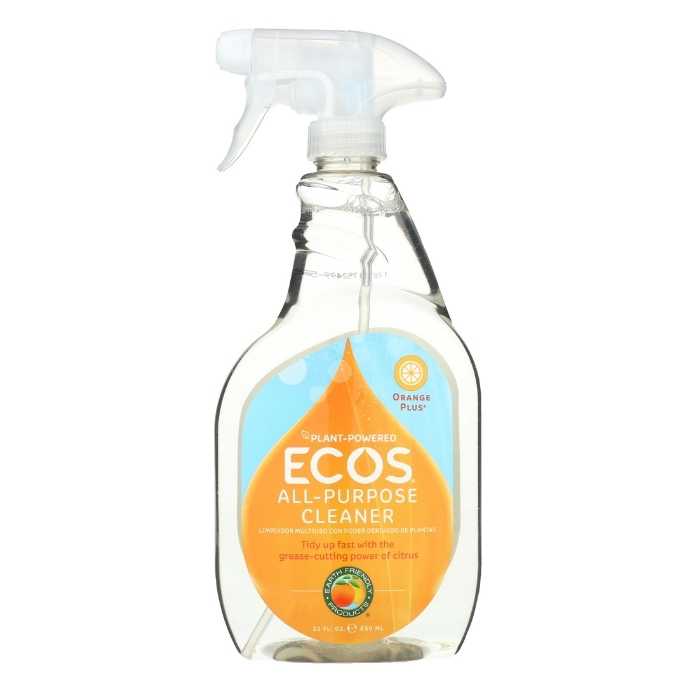 ECOS AllPurpose Cleaner Orange, 22oz PlantBased & EcoFriendly