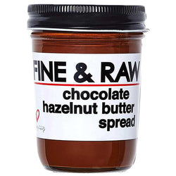 Fine & Raw - Chocolate Hazelnut Butter Spread, 8oz | Multiple Flavors