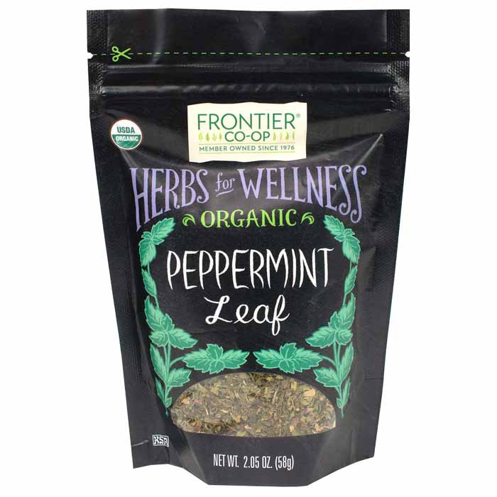 Frontier Co-Op - Organic Peppermint Leaf, 2.05oz – Vegan Essentials