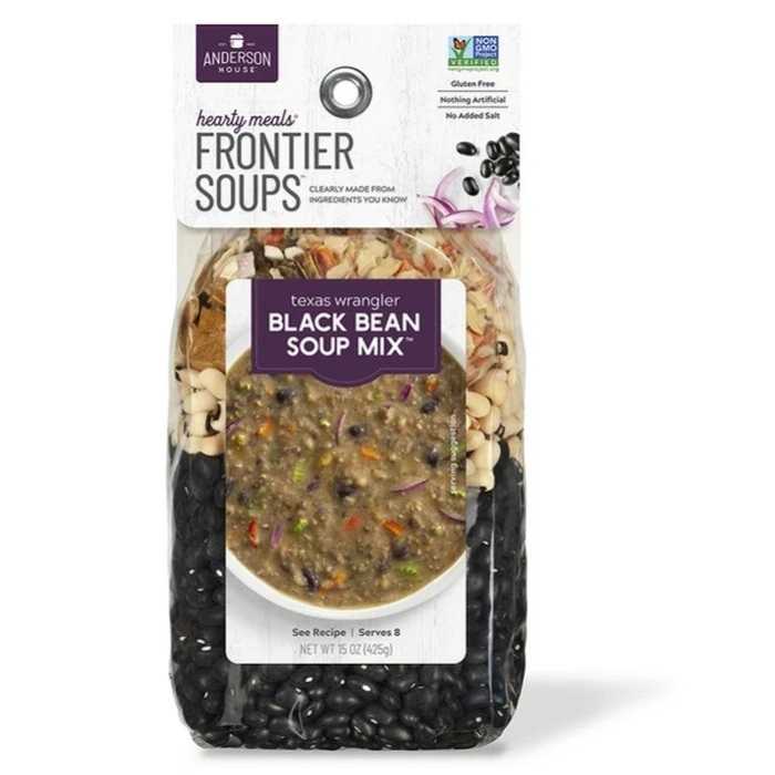 Frontier Soups Black Bean Soup Mix, 15oz Buy Online at PlantX