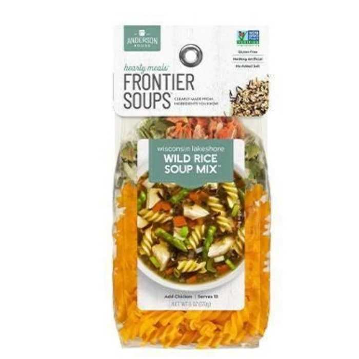 Frontier Soups Wild Rice Soup Mix, 6oz Vegan Essentials Online Store