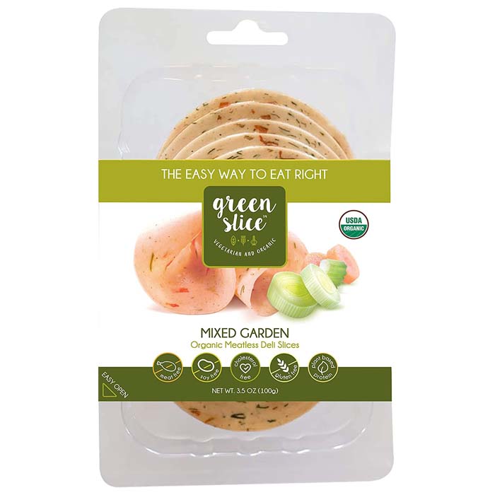 Green Slice Garden Essentials Vegan Mixed Organic Deli – Online Slices, - Store Vegan 3.5oz Turkey
