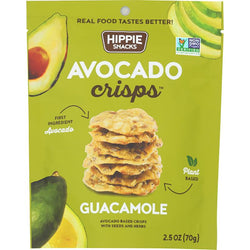 Hippie Snacks - Avocado Crisps Guacamole, 2.5oz