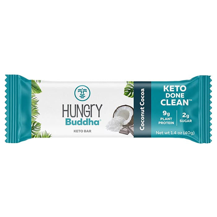 Hungry Buddha Keto Bars, 1.4 oz Vegan Essentials Online Store