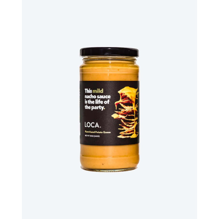 Loca PlantBased Queso Sauce, 12 Oz Multiple Flavors Vegan Essentials