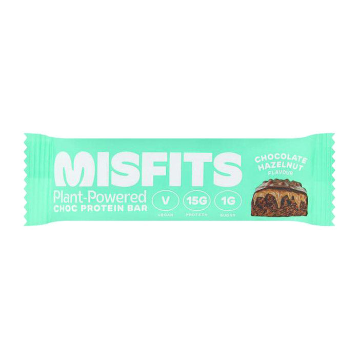 Misfits Protein Bar, 1.6oz Multiple Flavors Vegan Essentials