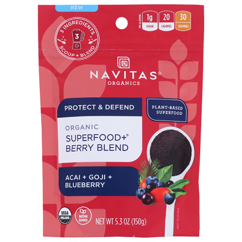 Navitas Superfood & Berry Blend, 5.3oz Vegan Essentials