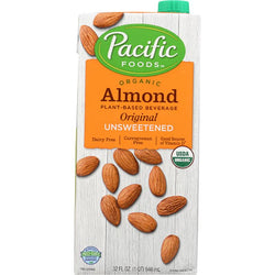 Pacific Foods - Almond Milk Unsweetened, 32oz