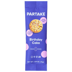 Partake - Crunchy Cookies Birthday Cake 24pk, 1.09oz