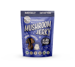 Munchrooms Mushroom Jerky - Cracked Black Pepper
