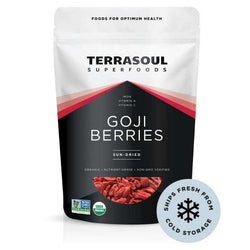 Terrasoul Superfoods - Organic Raw Goji Berries, 5oz