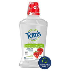Tom's of Maine - Children's Anticavity Fluoride Rinse (Strawberry), 16oz