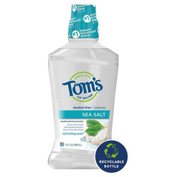 Tom's of Maine - Sea Salt Mouthwash (Refreshing Mint), 16oz