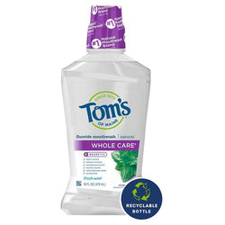 Tom's of Maine - Whole Care Mouthwash Mint, 16oz