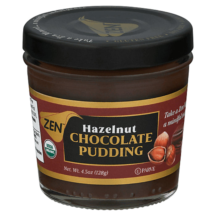 Zen Pudding Hazelnut Milk Chocolate, 4.5oz Vegan Essentials