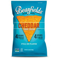 Beanfields Cheddar Sour Cream Bean Chips