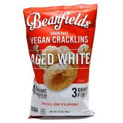 Beanfields Vegan Cracklins - Aged White Cheddar