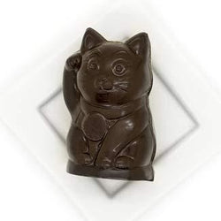 Good Luck Kitty Organic Chocolate With Caramel & Brownie Dough by Divine Treasures