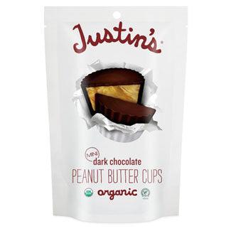 Justin's Organic Dark Peanut Butter Cups (40g) – Body Fuel Organics