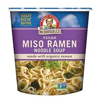bede Forhøre Påstand Miso Ramen Noodle Soup Cup by Dr. McDougall's – Vegan Essentials Online  Store