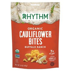 Organic Cauliflower Bites by Rhythm Superfoods - Buffalo Ranch