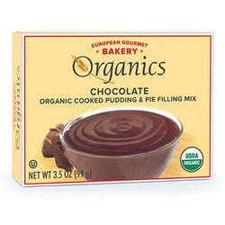 Organic Pudding Mixes by European Gourmet Bakery - Chocolate
