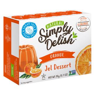 Simply Delish Sugar-Free Jel Dessert - Orange